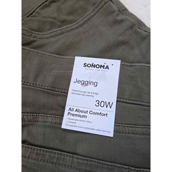 Sonoma Plus Size Jeggings Women's Size 30W (4X) NEW #805 - Picture 3 of 4